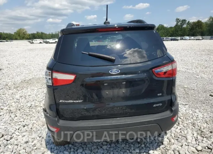 FORD ECOSPORT S 2022 vin MAJ6S3GL6NC462452 from auto auction Copart