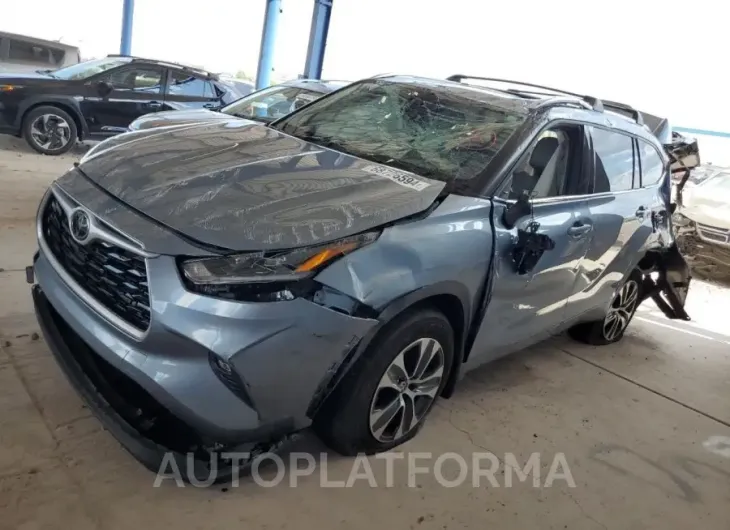 TOYOTA HIGHLANDER 2021 vin 5TDHZRBH1MS155675 from auto auction Copart