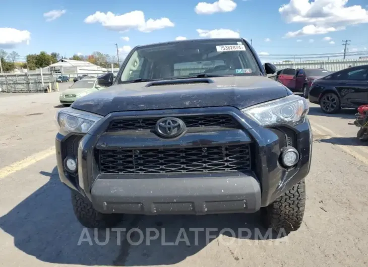 TOYOTA 4RUNNER SR 2016 vin JTEBU5JR3G5285258 from auto auction Copart