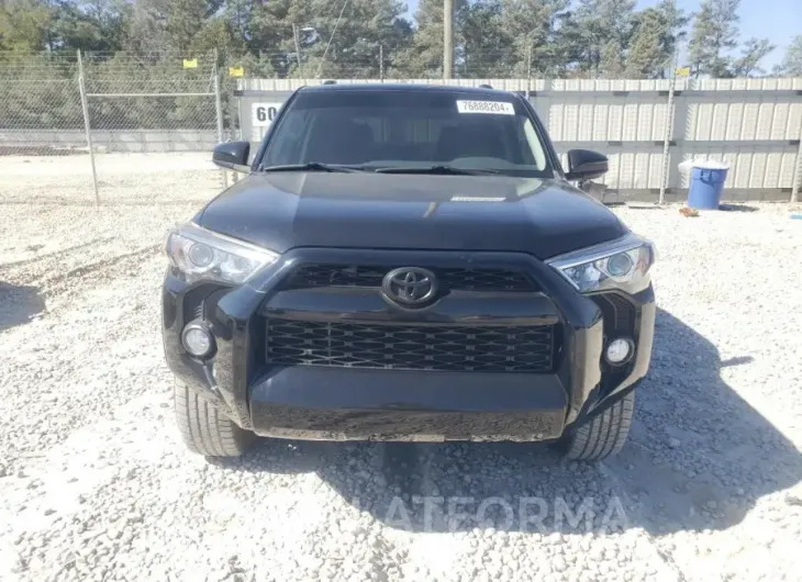 TOYOTA 4RUNNER SR 2019 vin JTEBU5JRXK5654254 from auto auction Copart