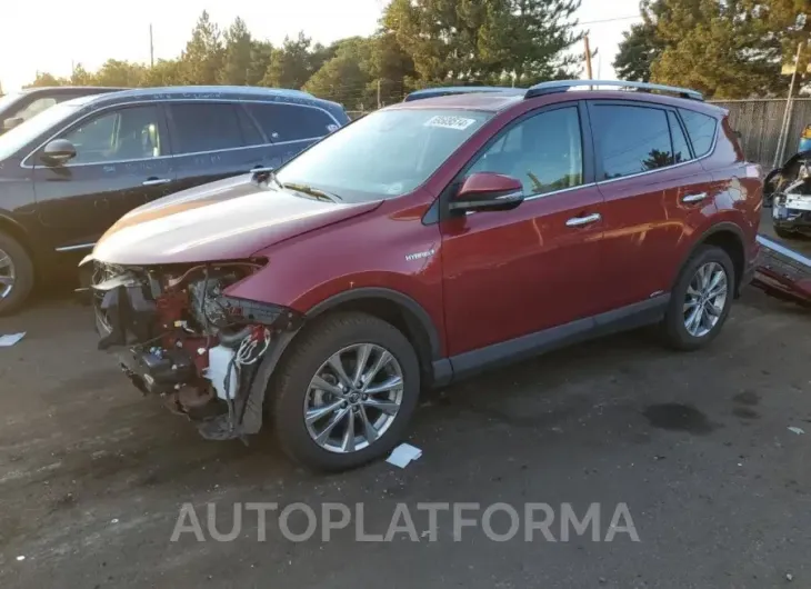 TOYOTA RAV4 HV LI 2018 vin JTMDJREVXJD171680 from auto auction Copart