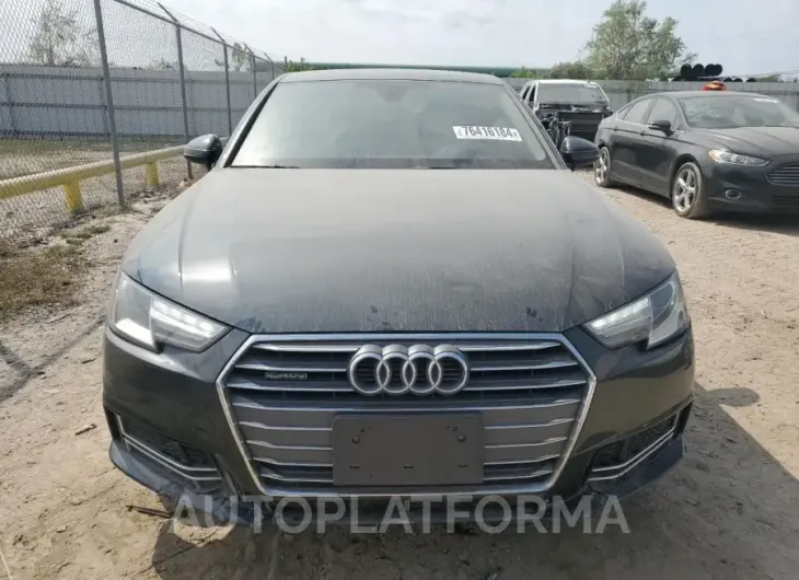 AUDI A4 PREMIUM 2018 vin WAUDNAF47JA060496 from auto auction Copart