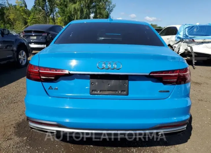 AUDI A4 PREMIUM 2020 vin WAUDNAF49LN011313 from auto auction Copart