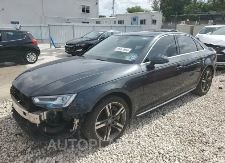 AUDI A4 PREMIUM 2017 vin WAUENAF43HN014235 from auto auction Copart