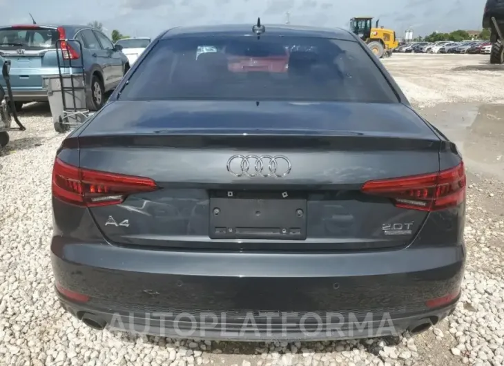 AUDI A4 PREMIUM 2017 vin WAUENAF43HN014235 from auto auction Copart