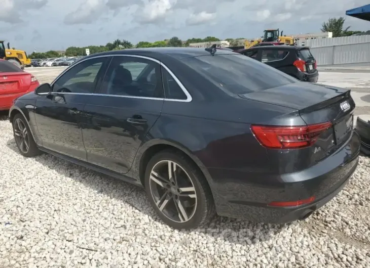 AUDI A4 PREMIUM 2017 vin WAUENAF43HN014235 from auto auction Copart