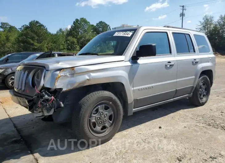 JEEP PATRIOT SP 2016 vin 1C4NJPBA0GD526469 from auto auction Copart