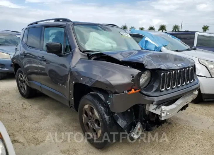 JEEP RENEGADE S 2018 vin ZACCJBAB0JPH45865 from auto auction Copart