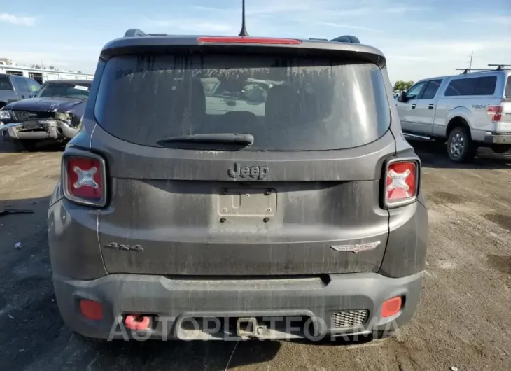 JEEP RENEGADE T 2017 vin ZACCJBCB5HPF22809 from auto auction Copart