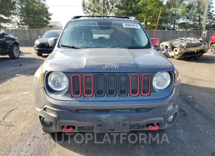 JEEP RENEGADE T 2017 vin ZACCJBCB5HPF22809 from auto auction Copart