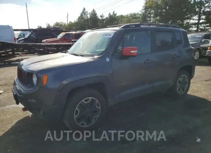 JEEP RENEGADE T 2017 vin ZACCJBCB5HPF22809 from auto auction Copart