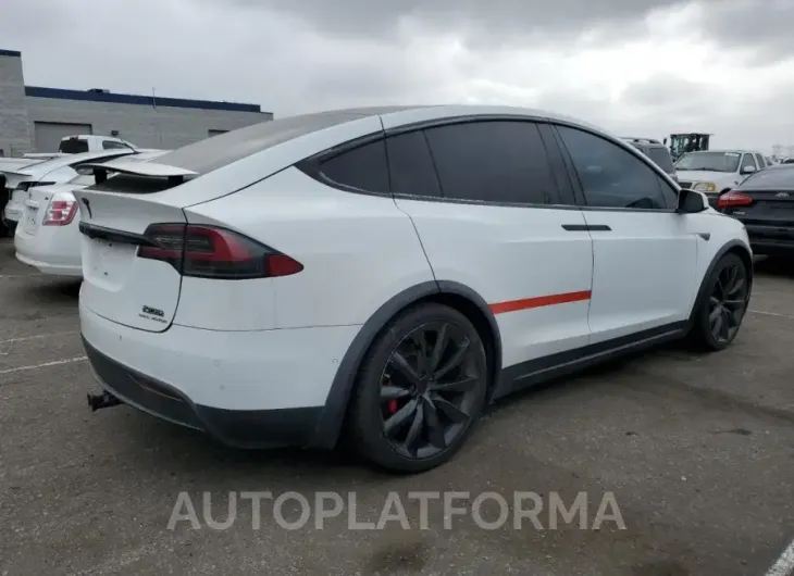 TESLA MODEL X 2016 vin 5YJXCAE41GF005453 from auto auction Copart