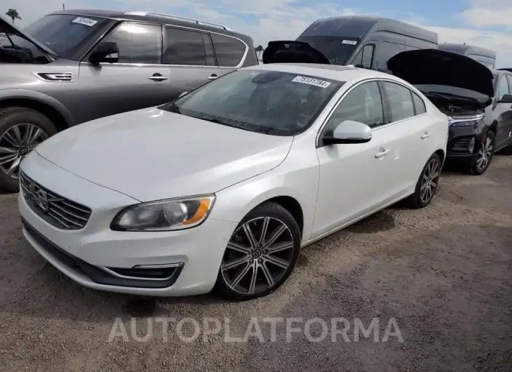 VOLVO S60 PREMIE 2015 vin YV140MFK4F1343179 from auto auction Copart