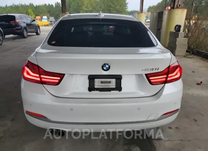 BMW 430I GRAN 2019 vin WBA4J1C52KBM13988 from auto auction Copart