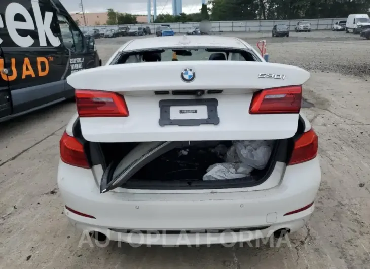 BMW 530 I 2020 vin WBAJR3C03LWW70308 from auto auction Copart