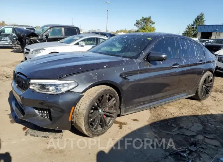 BMW M5 2018 vin WBSJF0C51JB282299 from auto auction Copart