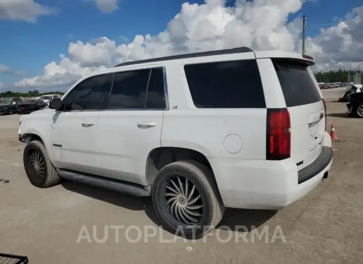 CHEVROLET TAHOE C150 2016 vin 1GNSCAKC4GR461633 from auto auction Copart