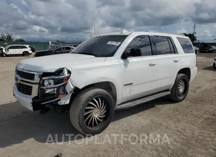 CHEVROLET TAHOE C150 2016 vin 1GNSCAKC4GR461633 from auto auction Copart