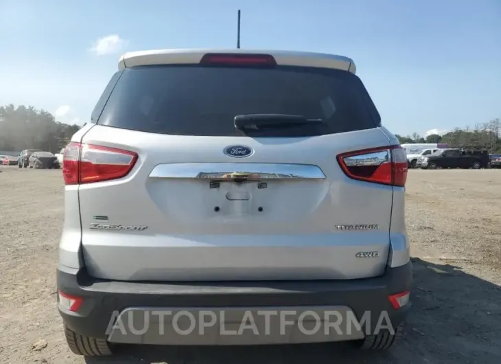 FORD ECOSPORT T 2019 vin MAJ6S3KL8KC297510 from auto auction Copart