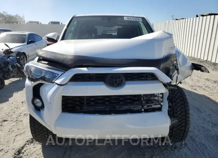 TOYOTA 4RUNNER SR 2018 vin JTEBU5JR5J5496016 from auto auction Copart