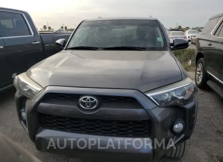 TOYOTA 4RUNNER SR 2015 vin JTEZU5JR2F5103644 from auto auction Copart