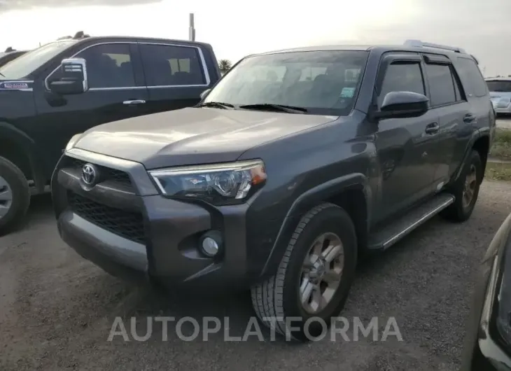 TOYOTA 4RUNNER SR 2015 vin JTEZU5JR2F5103644 from auto auction Copart