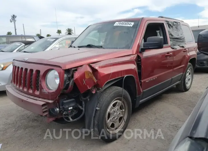 JEEP PATRIOT SP 2016 vin 1C4NJPBA0GD681815 from auto auction Copart