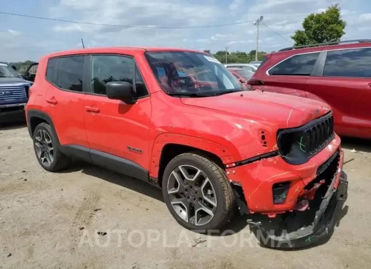 JEEP RENEGADE S 2020 vin ZACNJAAB0LPM02525 from auto auction Copart