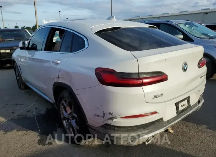 BMW X4 XDRIVE3 2020 vin 5UX2V1C03L9B50620 from auto auction Copart