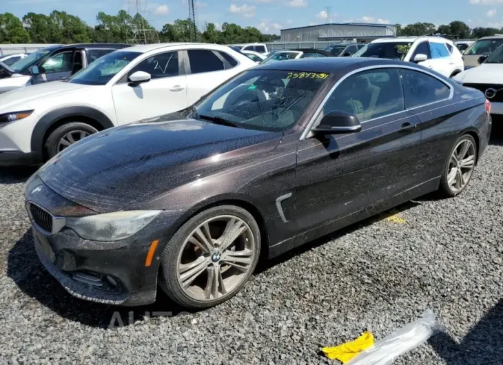 BMW 428 I 2016 vin WBA3N7C51GK226798 from auto auction Copart