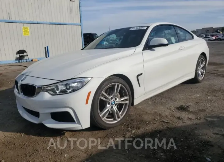 BMW 435 I 2015 vin WBA3R1C51FK193432 from auto auction Copart