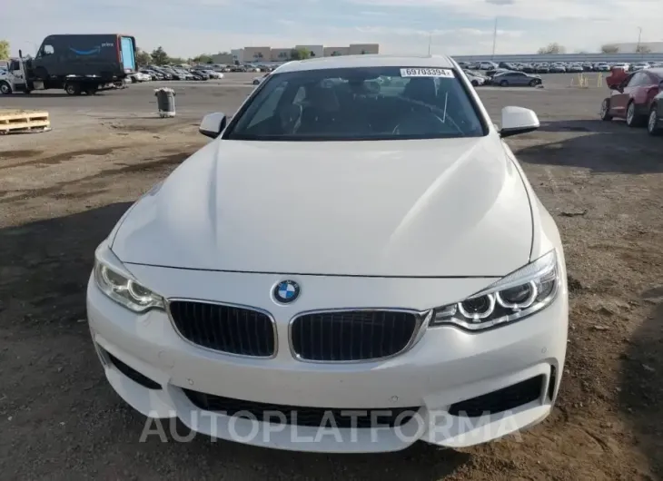 BMW 435 I 2015 vin WBA3R1C51FK193432 from auto auction Copart