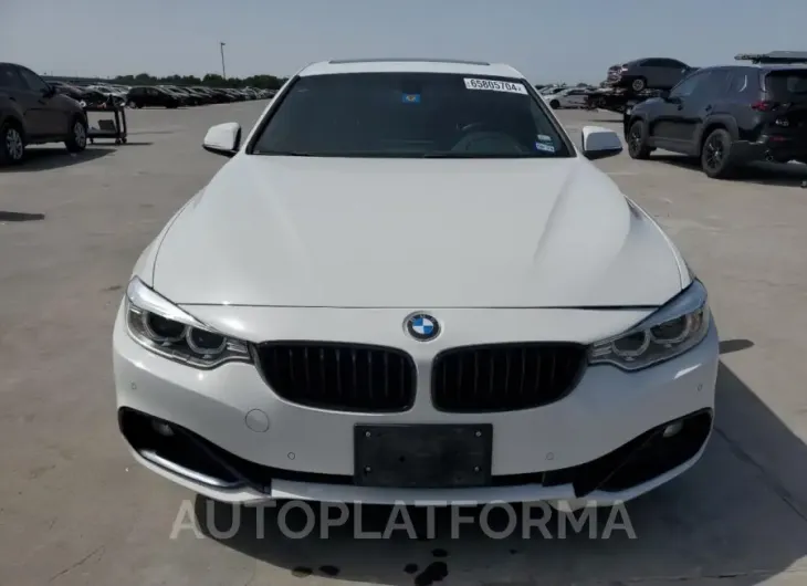 BMW 430I GRAN 2017 vin WBA4F7C58HG786520 from auto auction Copart