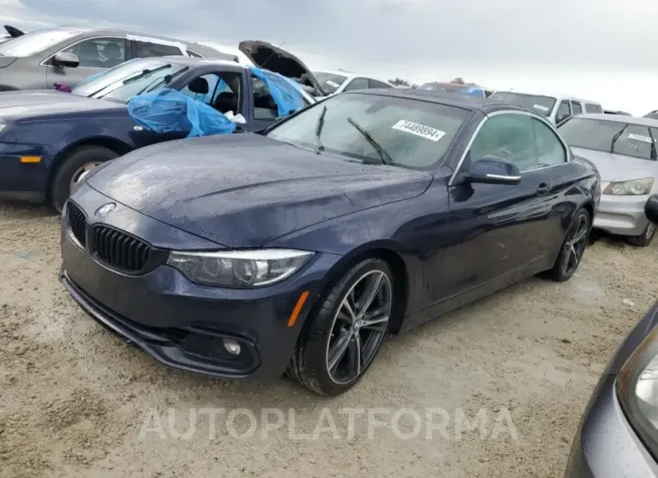 BMW 430I 2018 vin WBA4Z1C56JEC72576 from auto auction Copart