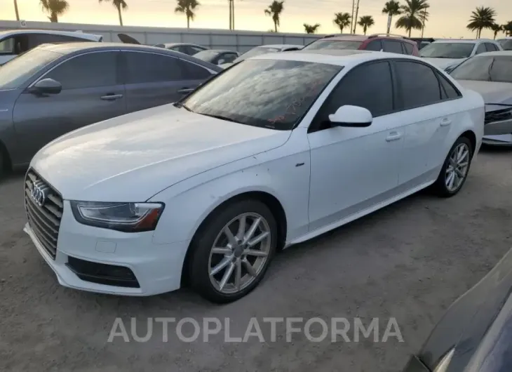 AUDI A4 PREMIUM 2016 vin WAUAFAFLXGA012815 from auto auction Copart