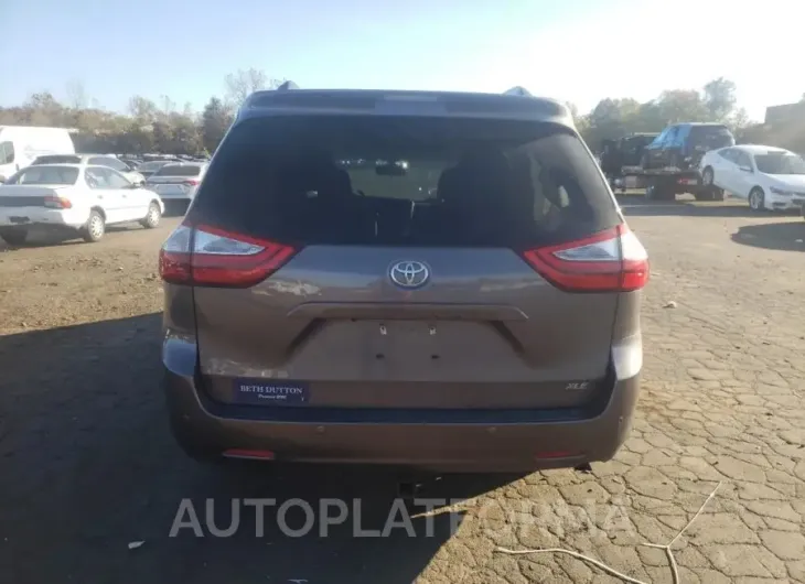 TOYOTA SIENNA XLE 2015 vin 5TDYK3DC3FS681697 from auto auction Copart