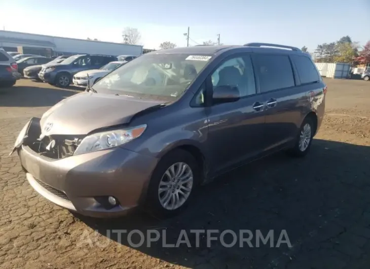 TOYOTA SIENNA XLE 2015 vin 5TDYK3DC3FS681697 from auto auction Copart