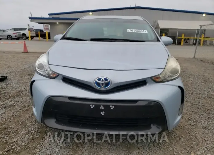 TOYOTA PRIUS V 2015 vin JTDZN3EU6FJ026904 from auto auction Copart