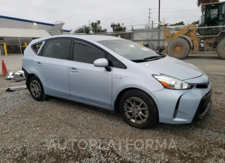 TOYOTA PRIUS V 2015 vin JTDZN3EU6FJ026904 from auto auction Copart