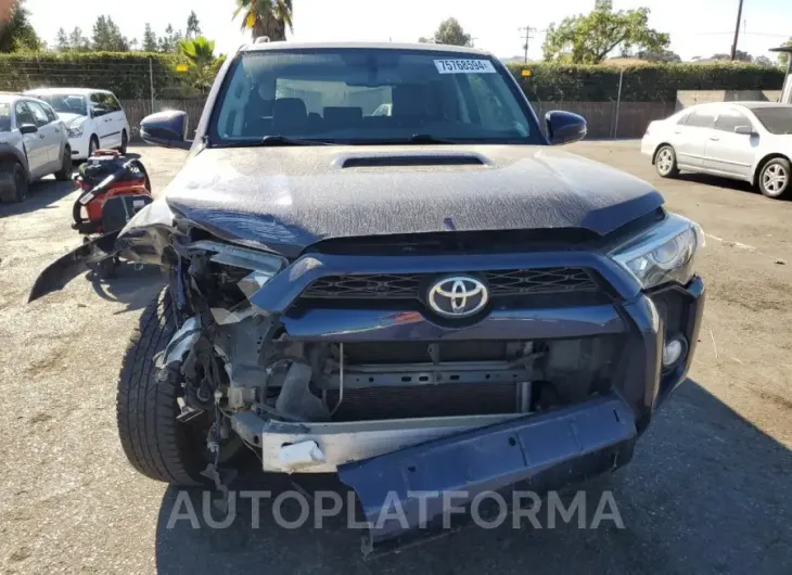 TOYOTA 4RUNNER SR 2018 vin JTEBU5JR4J5544055 from auto auction Copart