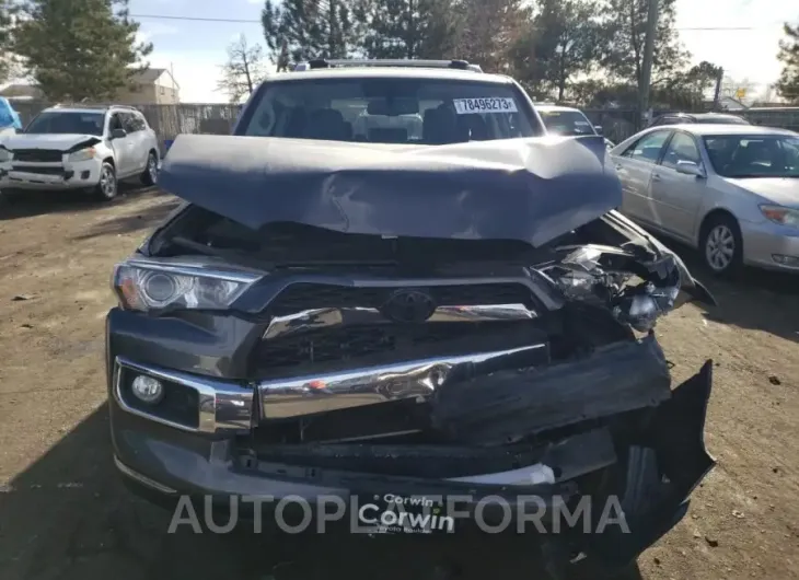 TOYOTA 4RUNNER SR 2016 vin JTEBU5JRXG5352146 from auto auction Copart