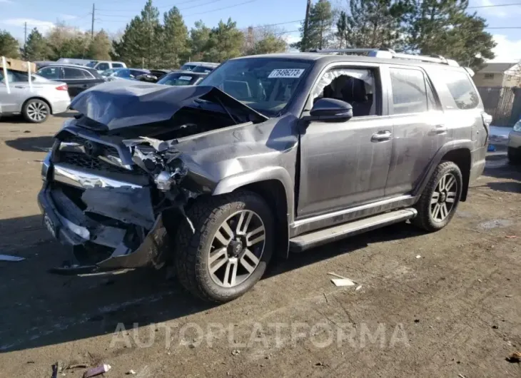 TOYOTA 4RUNNER SR 2016 vin JTEBU5JRXG5352146 from auto auction Copart