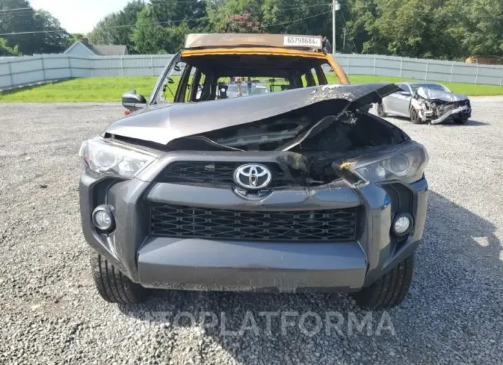 TOYOTA 4RUNNER SR 2016 vin JTEBU5JRXG5405525 from auto auction Copart