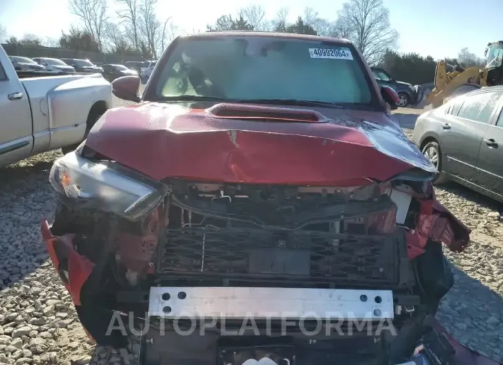 TOYOTA 4RUNNER SR 2022 vin JTERU5JR4N5988539 from auto auction Copart