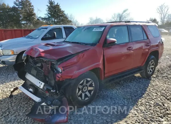 TOYOTA 4RUNNER SR 2022 vin JTERU5JR4N5988539 from auto auction Copart