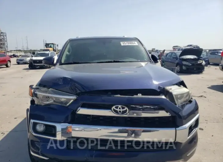 TOYOTA 4RUNNER SR 2017 vin JTEZU5JR0H5153297 from auto auction Copart