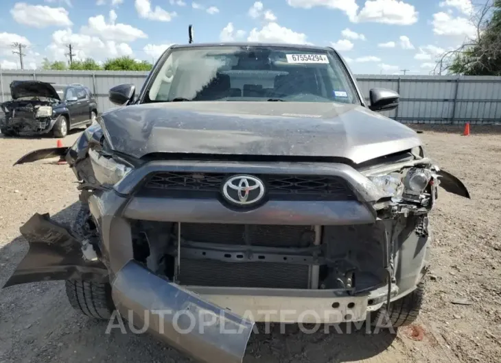 TOYOTA 4RUNNER SR 2017 vin JTEZU5JR3H5156386 from auto auction Copart