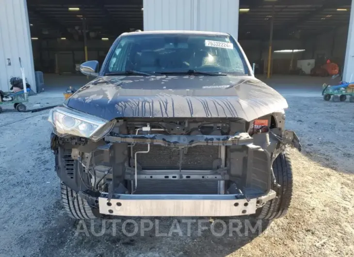 TOYOTA 4RUNNER SR 2019 vin JTEZU5JR3K5201401 from auto auction Copart