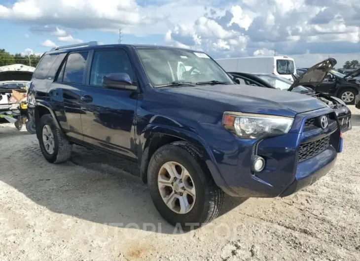 TOYOTA 4RUNNER SR 2015 vin JTEZU5JR6F5090462 from auto auction Copart