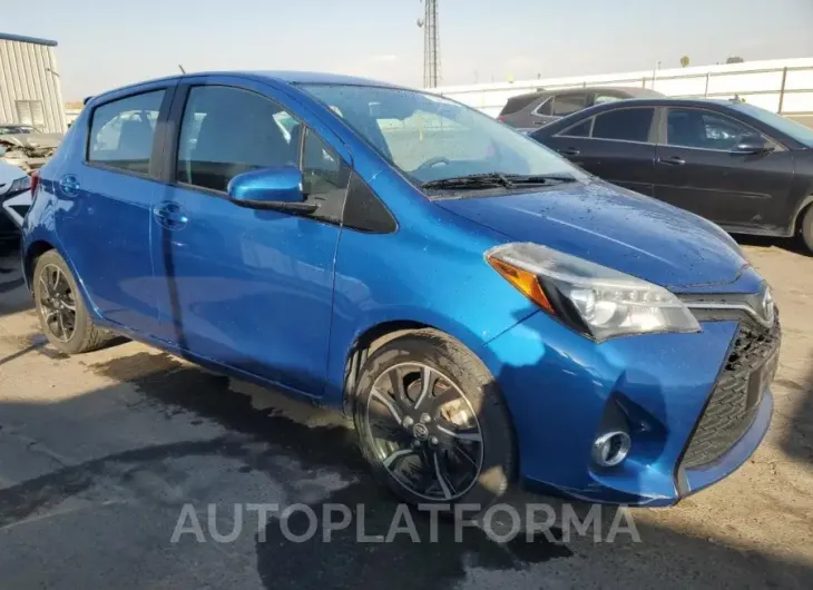 TOYOTA YARIS 2015 vin VNKKTUD38FA054359 from auto auction Copart